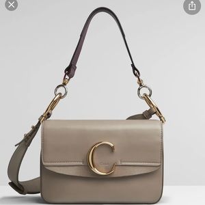 Small Chloe C Double Carry Bag